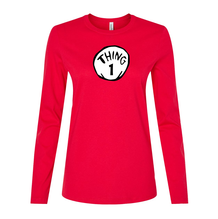 Women's Dr. Suess Thing 1 Long Sleeve T-Shirt