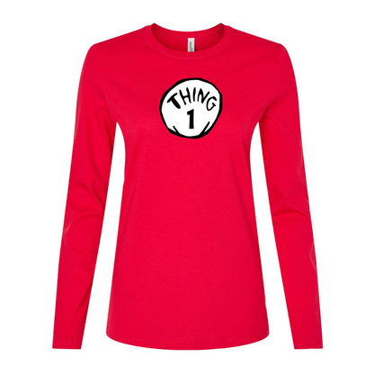 Women's Dr. Suess Thing 1 Long Sleeve T-Shirt