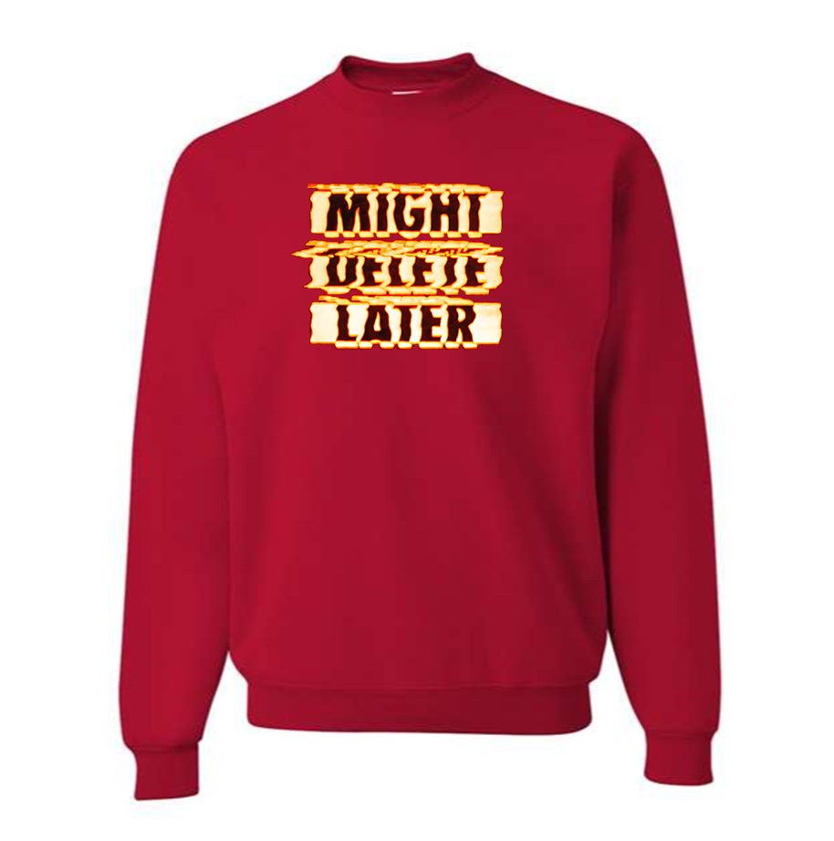 Men's Might Delete Later - J Cole Crewneck Sweatshirt