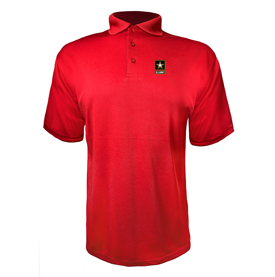 Men's  U.S. ARMY Polyester Polos