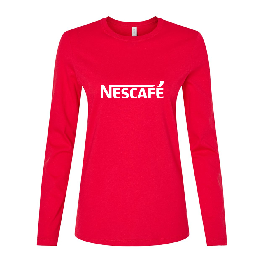 Women's Nescafe Long Sleeve T-Shirt