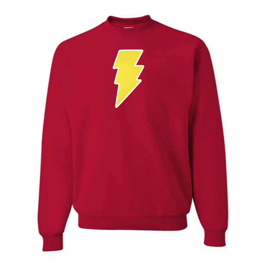 Men's Black Adam Crewneck Sweatshirt