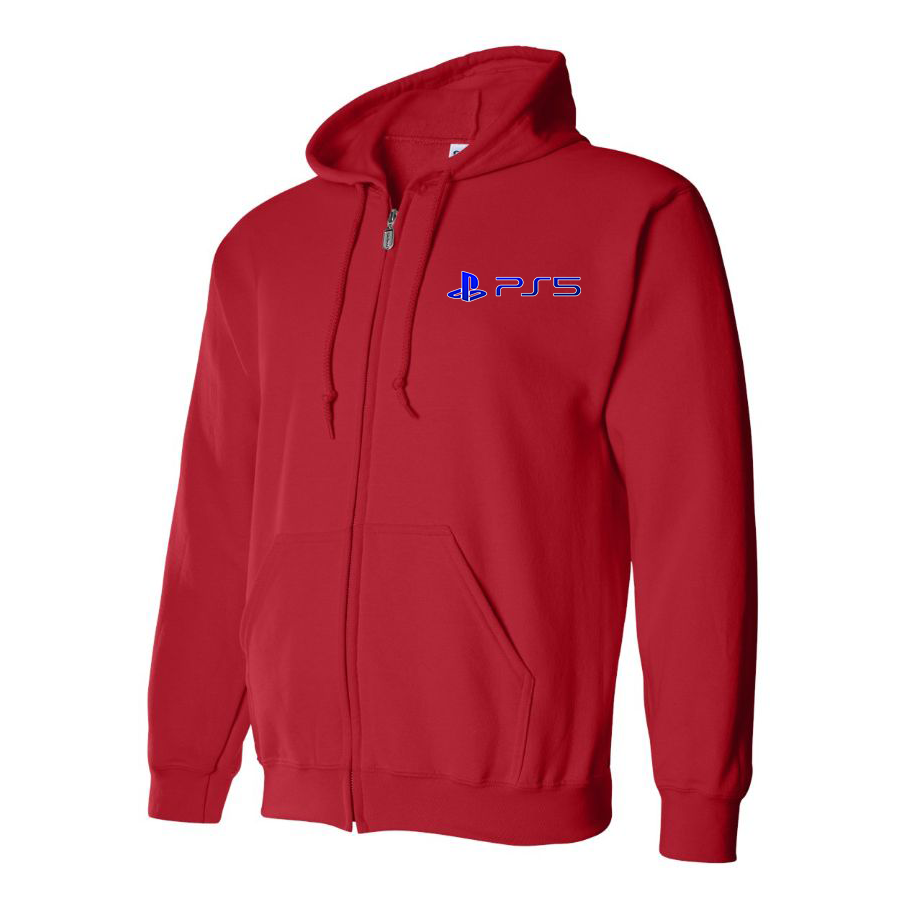 Men's Play Station PS5 Zipper Hoodie