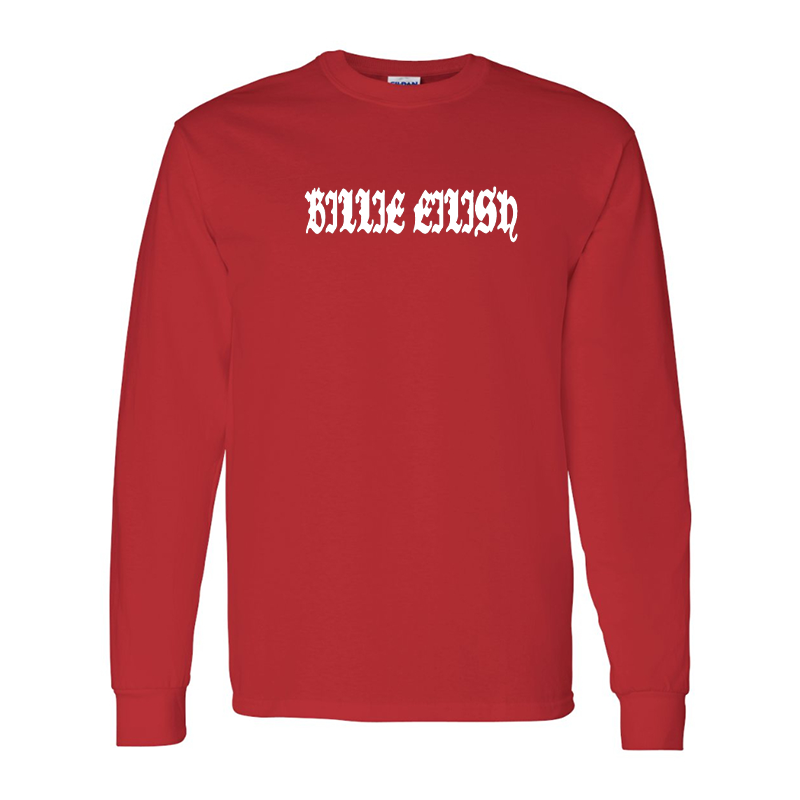 Men's Billie Eilish Gildan Heavy Cotton Long Sleeve T-Shirt