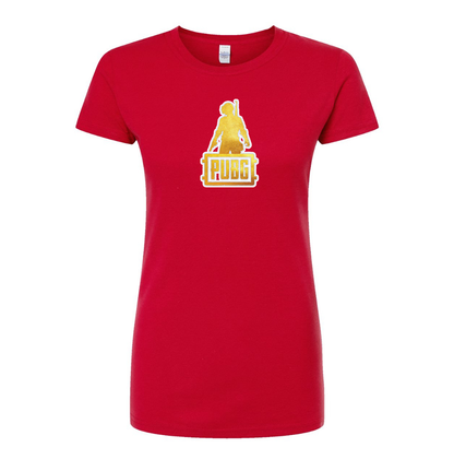 Women's PUBG Round Neck T-Shirt