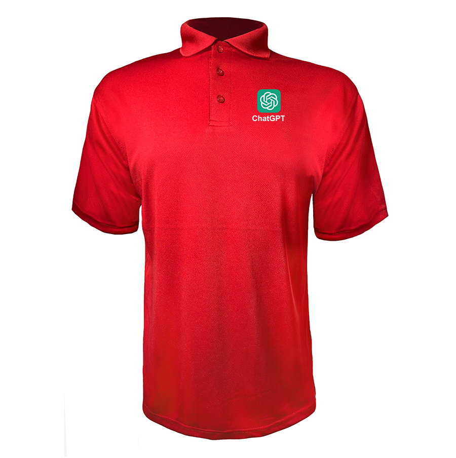 Men's ChatGPT Polyester Polos