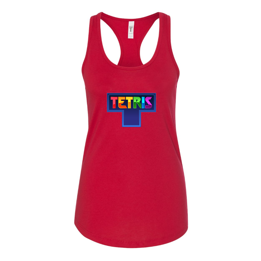 Women's Tetris Racerback Tank Top