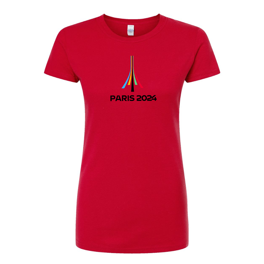 Women's Olympia Paris 2024 Round Neck T-Shirt