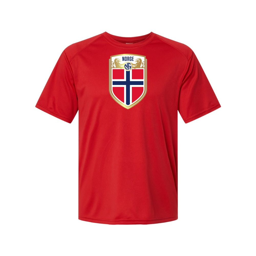 Men's Norway Soccer Performance Dri-fit T-Shirt