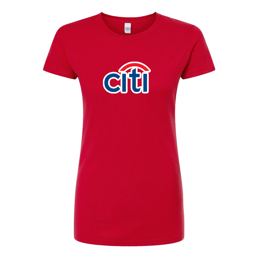 Women's Citi Bank Round Neck T-Shirt