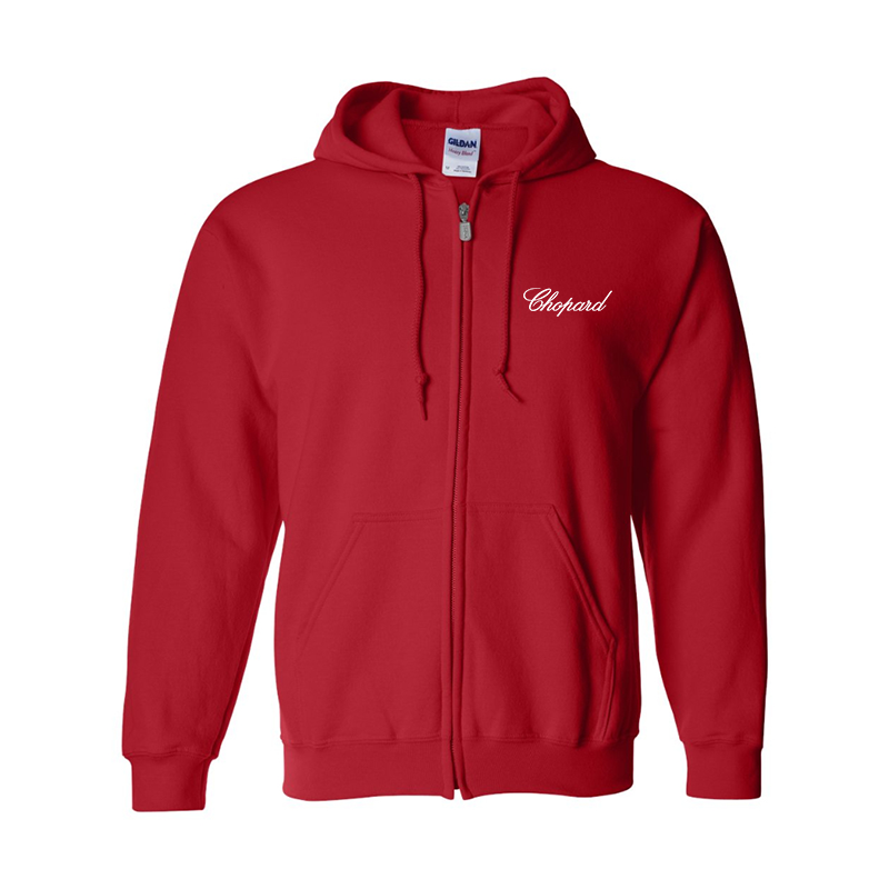 Men's Chopard  Gildan Heavy Blend Full-Zip Hooded Sweatshirt