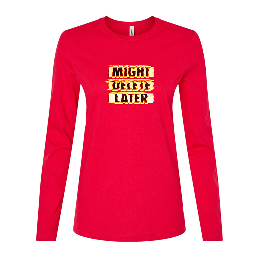 Women's Might Delete Later - J Cole Long Sleeve T-Shirt