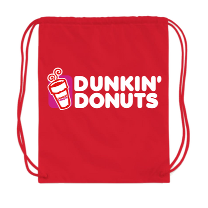 Dunkin Donuts Drawstring Bag