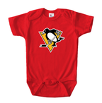 Baby NHL Pittsburgh Penguins Baby Romper Onesie ( Baby Onesie