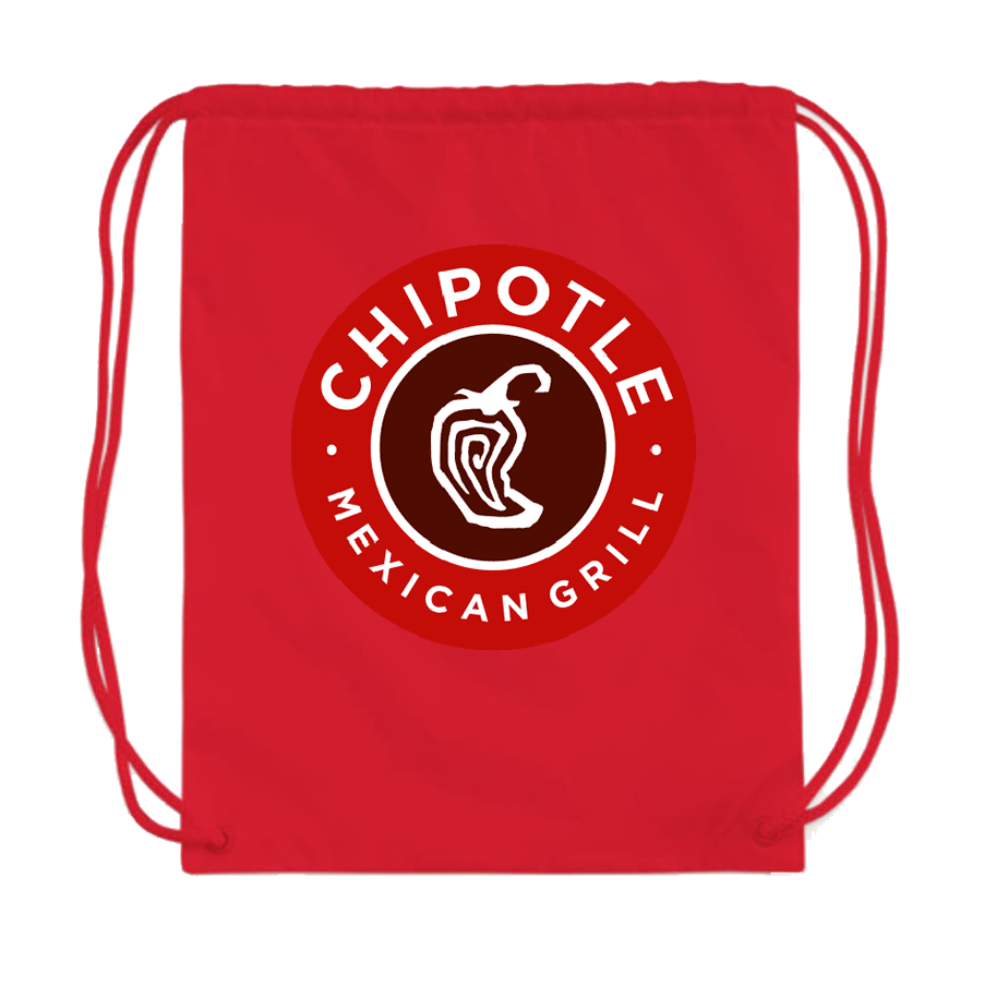 Chipotle Mexican Grill Drawstring Bag