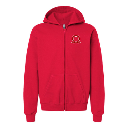 Youth's God Of War Gildan Heavy Blend Full-Zip Hooded Sweatshirt