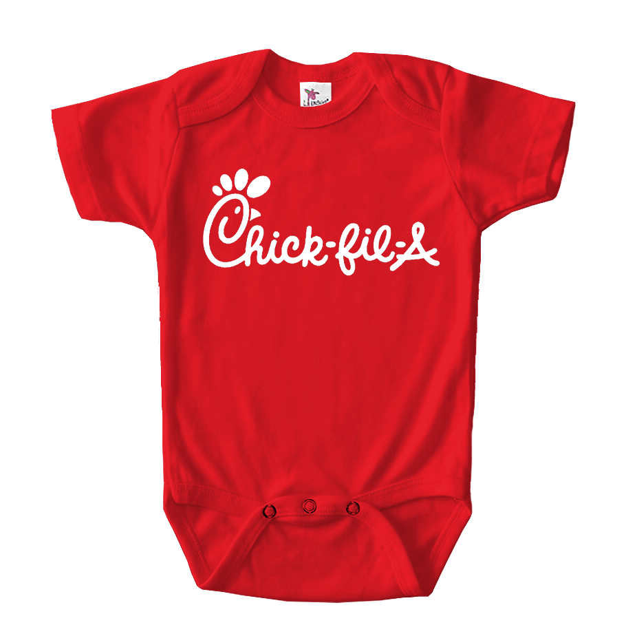 Chick-fil-A Baby Romper Onesie