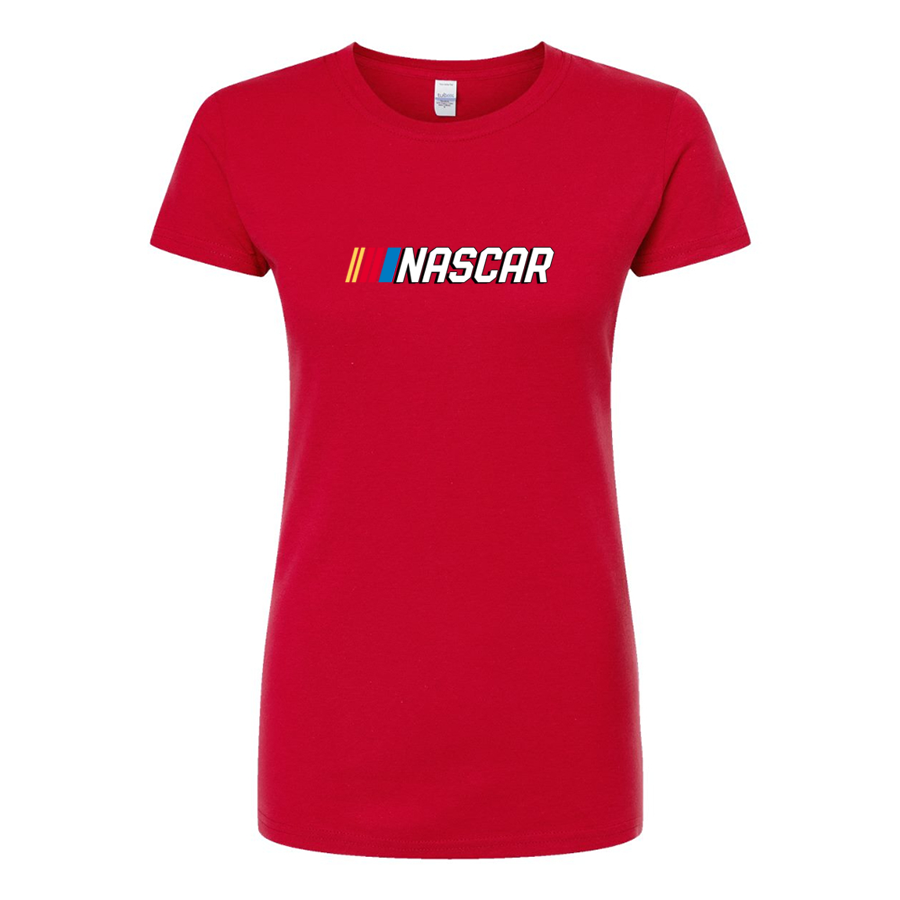 Women's Nascar Round Neck T-Shirt