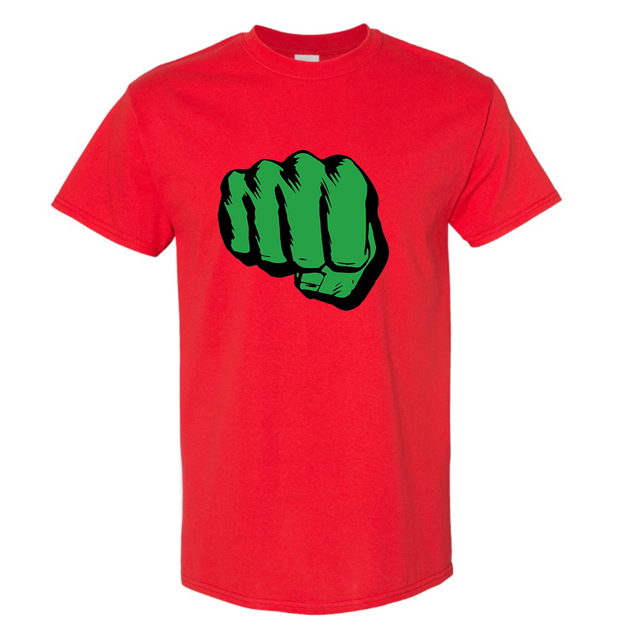 Men's Hulk Punch Cotton T-shirt