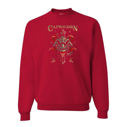 Men's Capricorn Zodiac Crewneck Sweatshirt