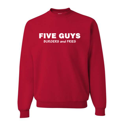 Men's Five Guys  Crewneck Sweatshirt