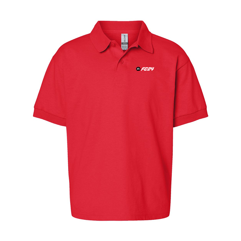 Youth's EA Sports FC 24 Gildan Dry Blend Jersey Polo