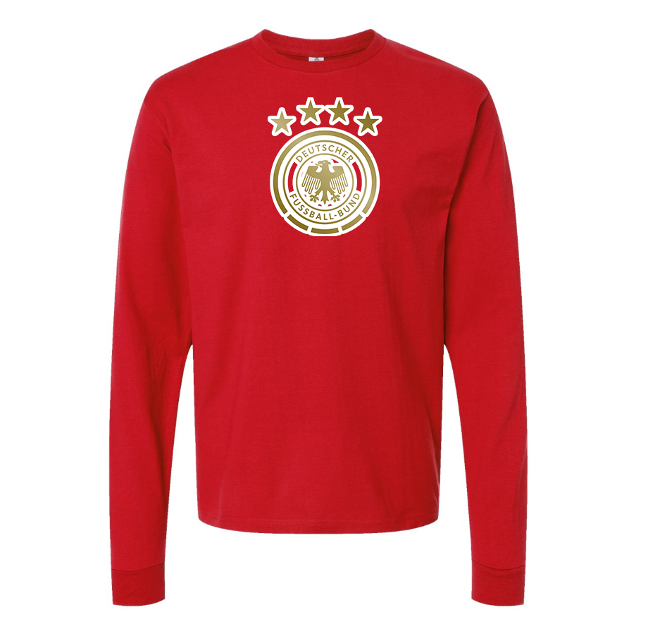 Men's Germany soccer Long sleeves T-Shirt