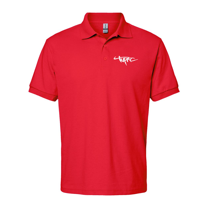 Men's Tupac Gildan Dry Blend Jersey Polo