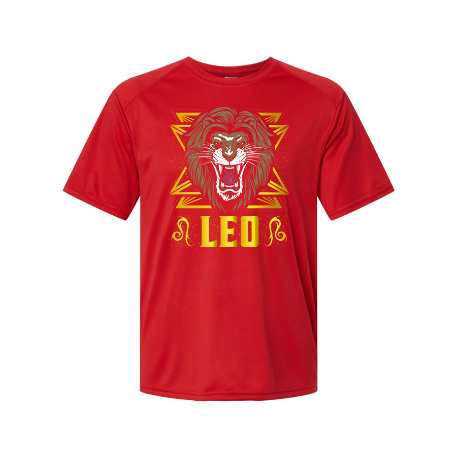 Youth's Leo Zodiac Sign Performance T-Shirt