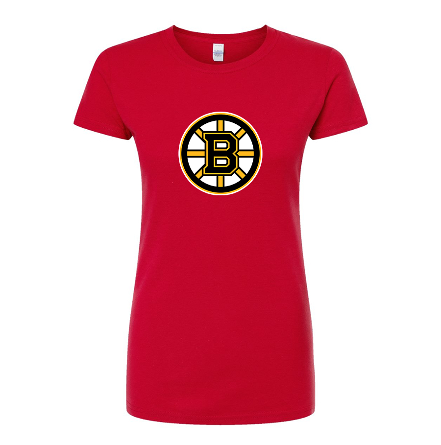 Women's  NHL Boston Bruins Round Neck T-Shirt