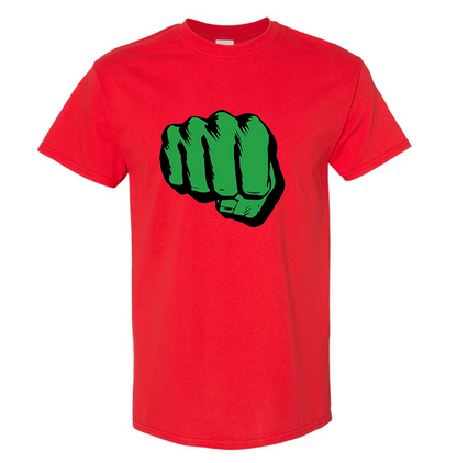 Youth's Hulk Punch Cotton T-Shirt