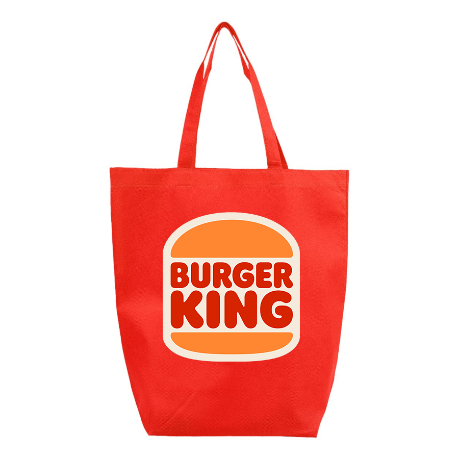 Burger King Q Tees Non Woven Gusset Bottom Tote T-Shirt