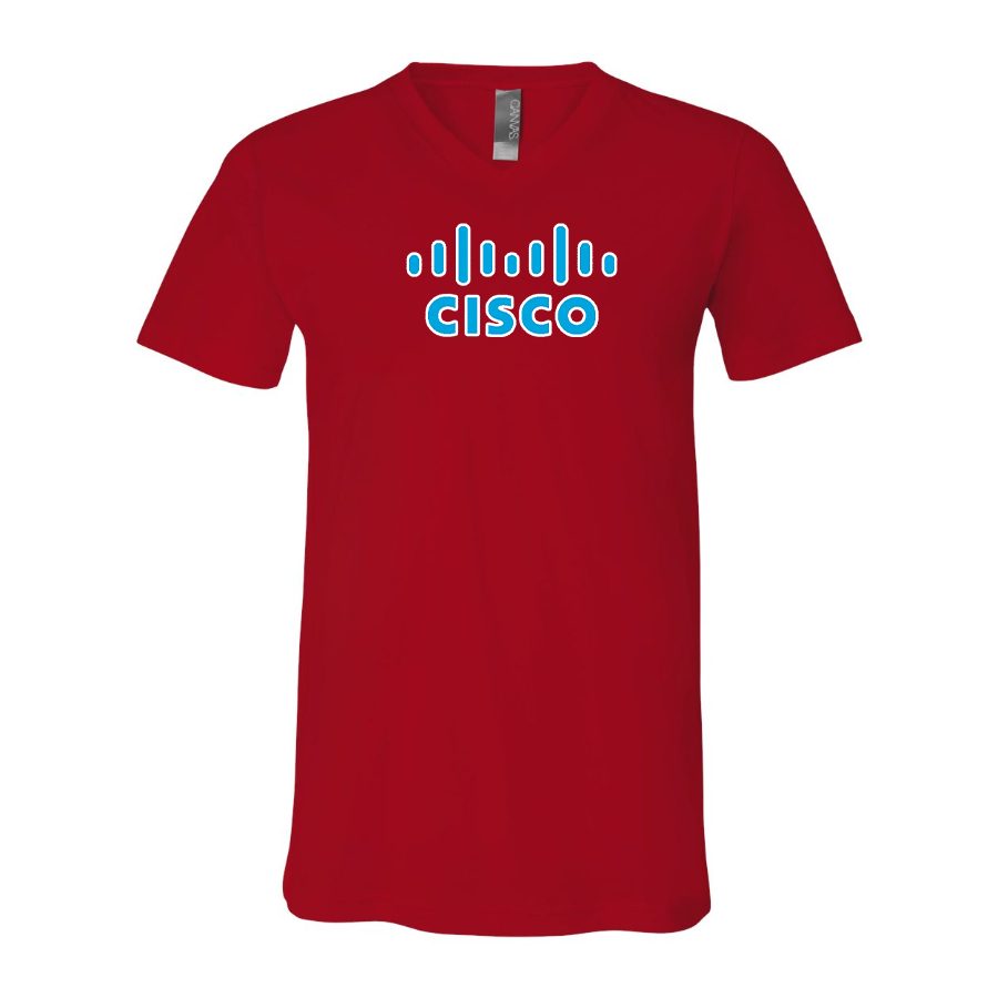 Cisco BELLA  CANVAS  Jersey V-Neck Tee