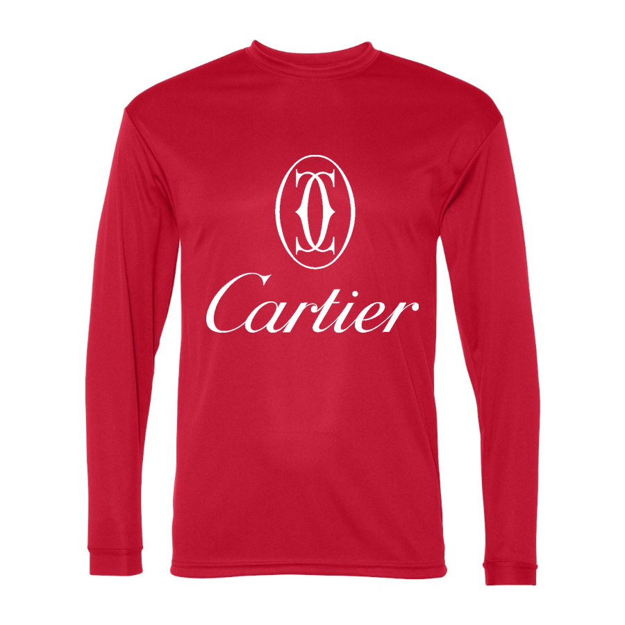 Men's Cartier Polyester Long Sleeve T-Shirt