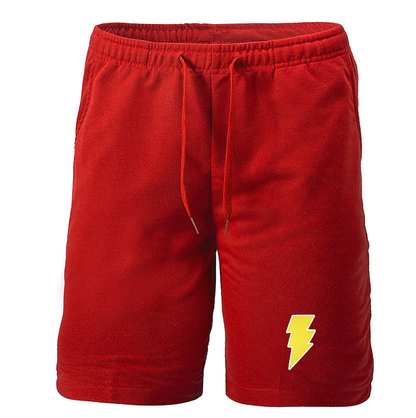 Men's Black Adam Athletic Fleece Shorts