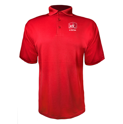 Men's Jack In The Box Polyester Polos