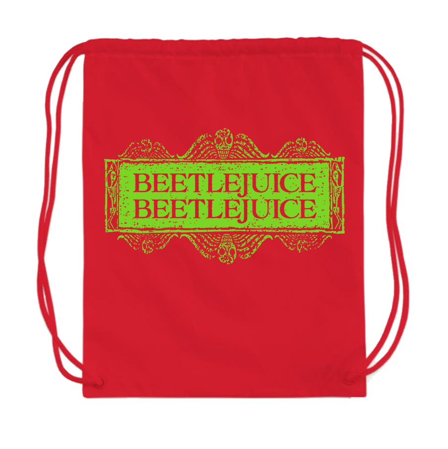 Beetlejuice BeetleJuice Drawstring Bag