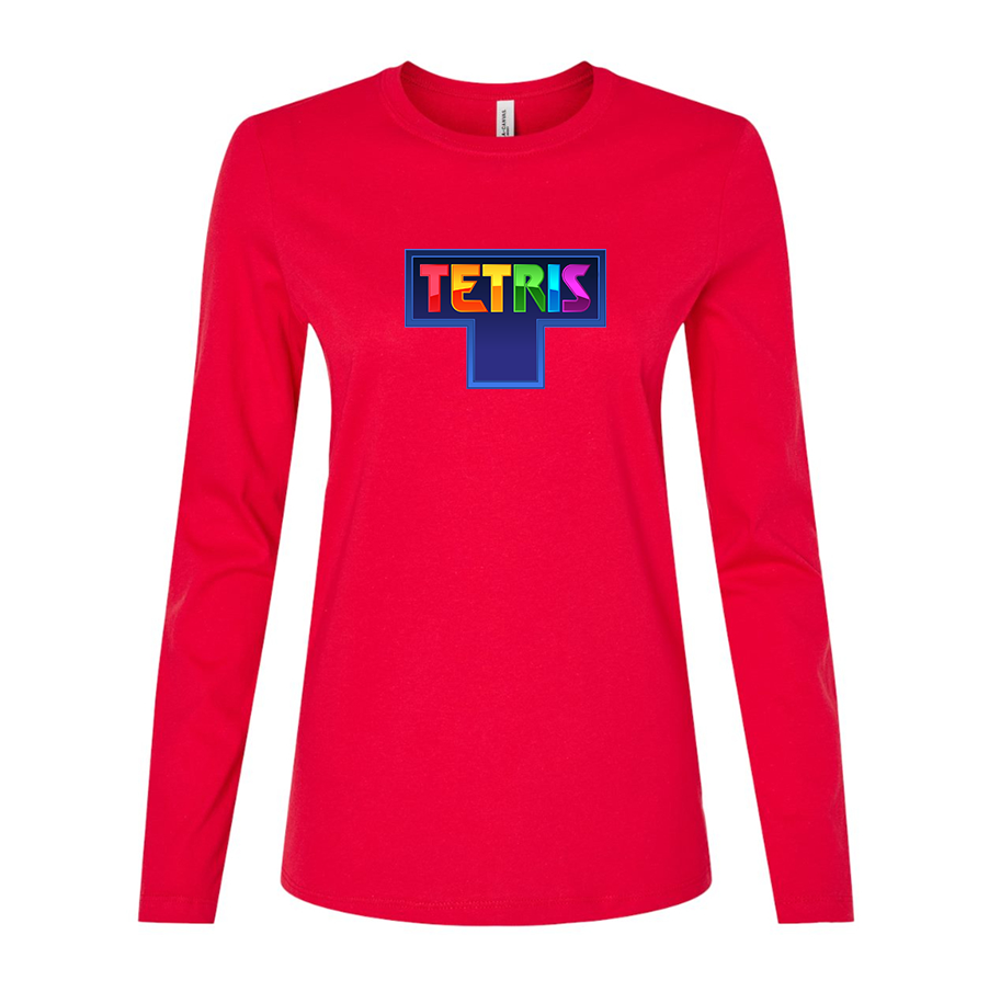 Women's Tetris Long Sleeve T-Shirt