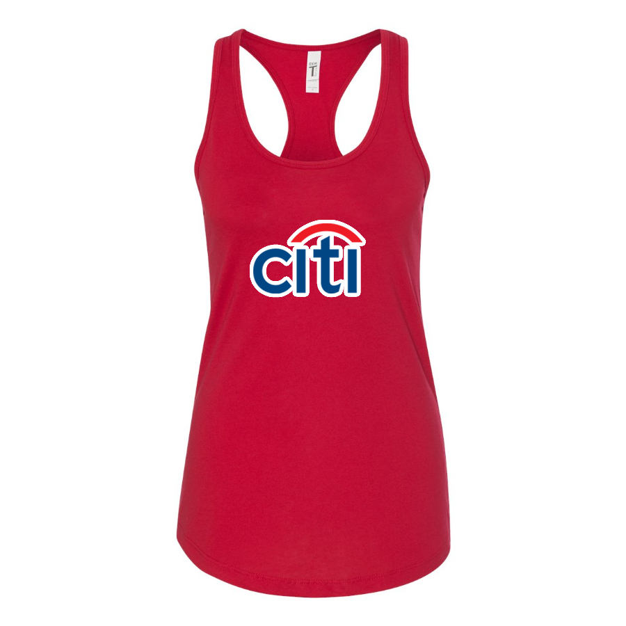 Women's Citi Bank Racerback Tank Top