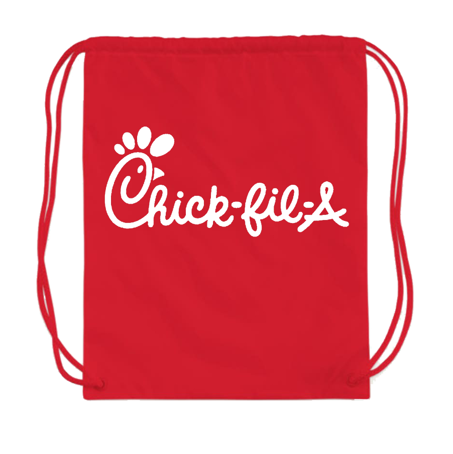 Chick fil A Drawstring Bag
