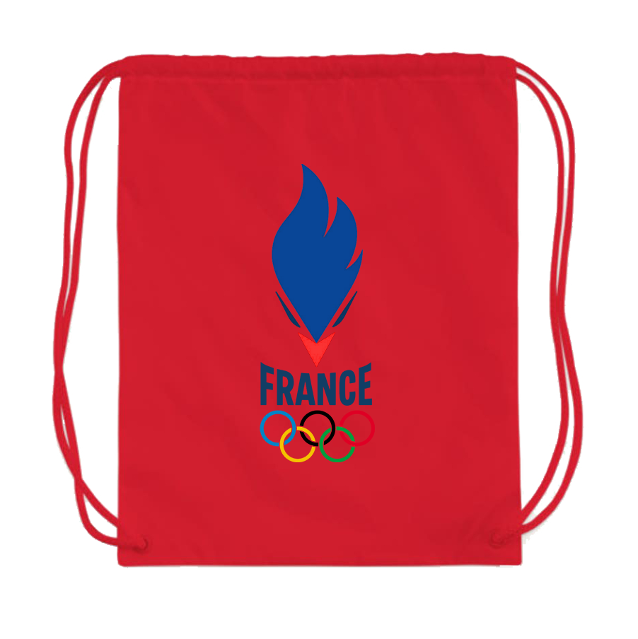 France Olympia 2024 Drawstring Bag