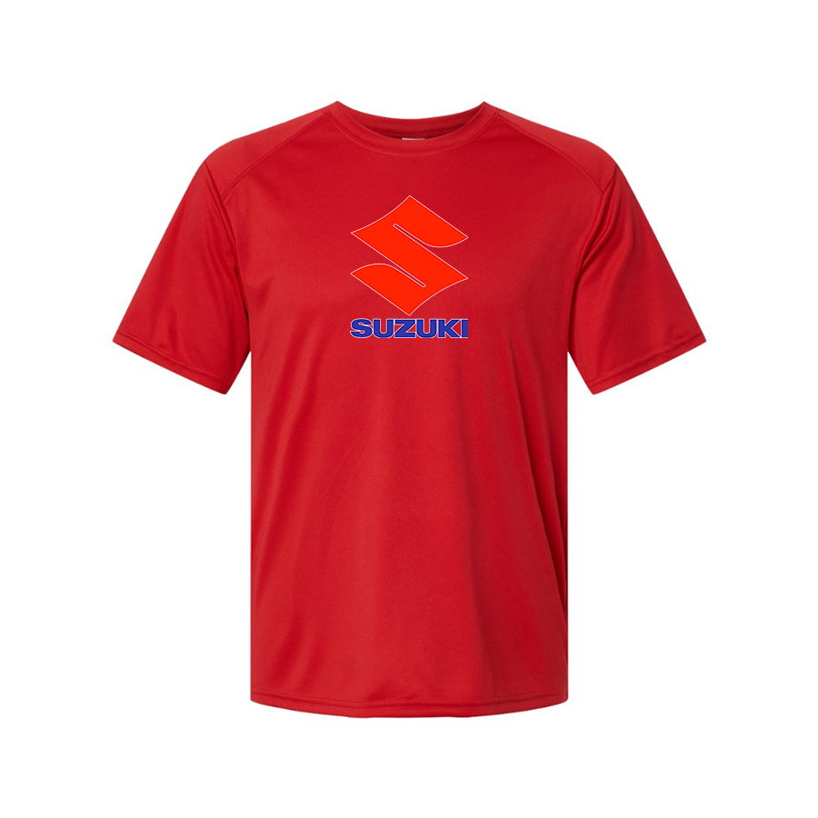 Men's Suzuki Bike Motorcycle Performance T Shirt – Tee