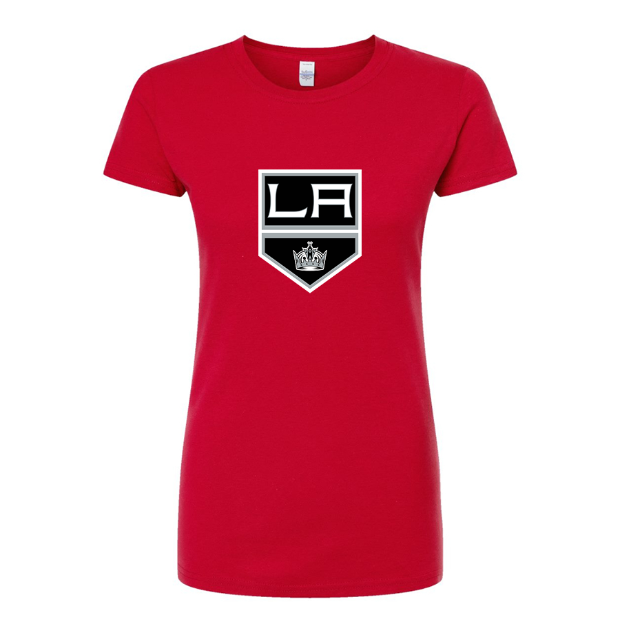 Women's NHL - Los Angeles Kings Round Neck T-Shirt