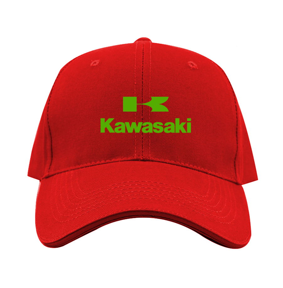 Kawasaki Bike Motorcycle Baseball Cap Hat