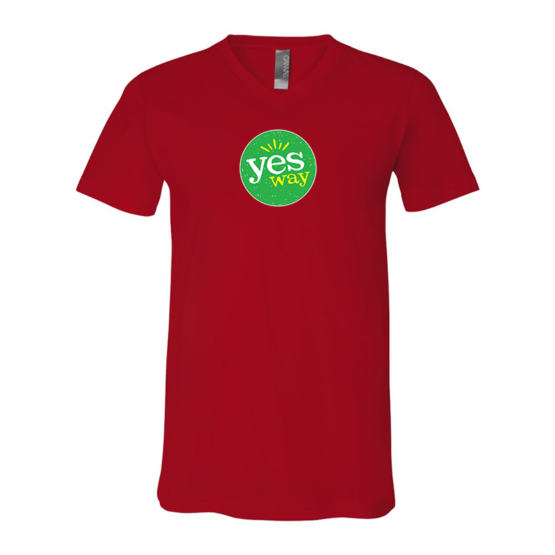 Yes Way BELLA  CANVAS  Jersey V-Neck Tee