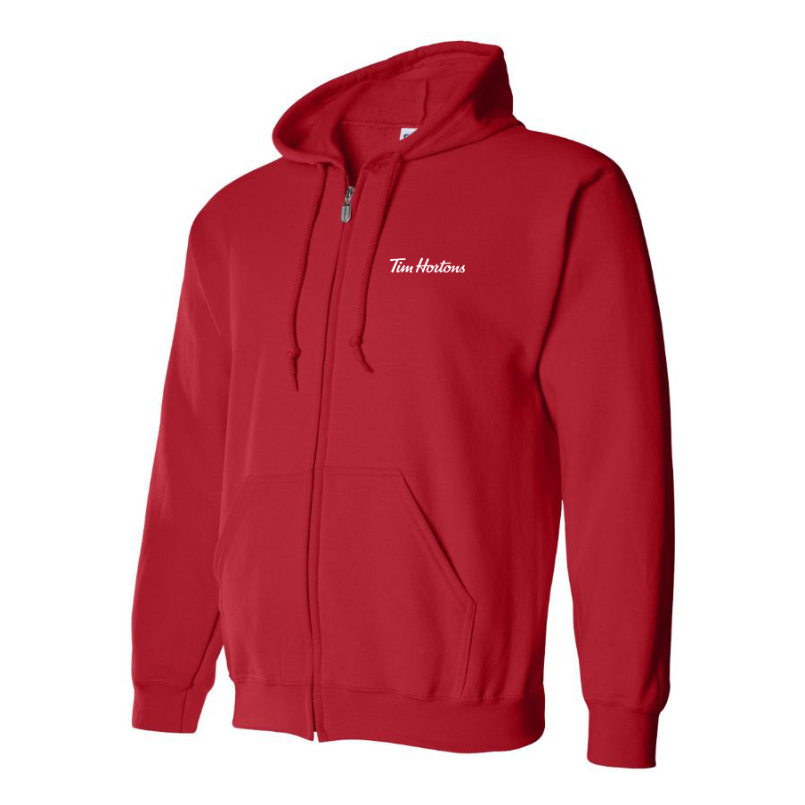 Men's Tim Hortons  Zipper Hoodie