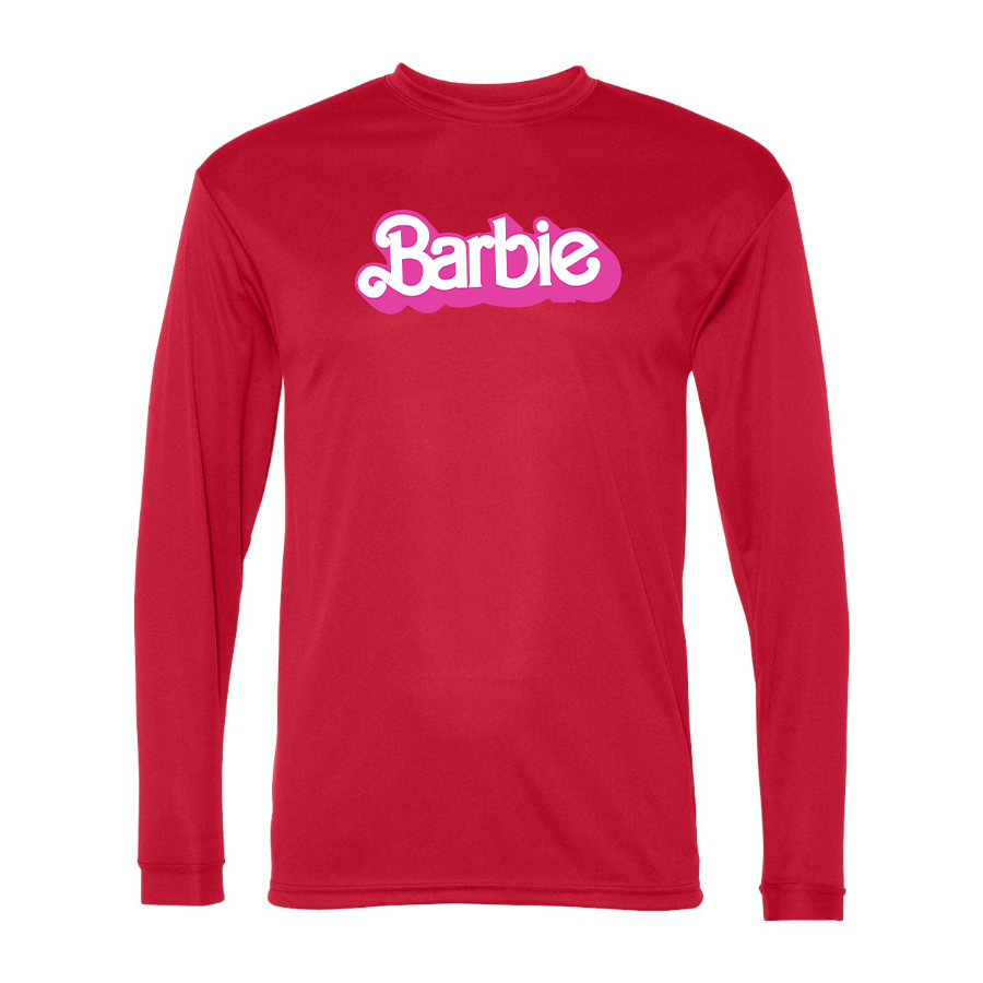 Men's Barbie Polyester Long Sleeve T-Shirt