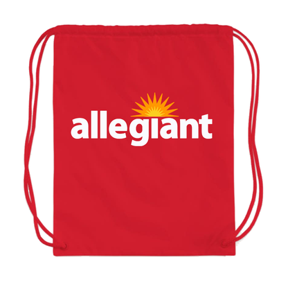 Allegiant Air Drawstring Bag