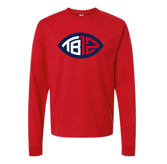 Men's Tom Brady 12 Long sleeves T-Shirt