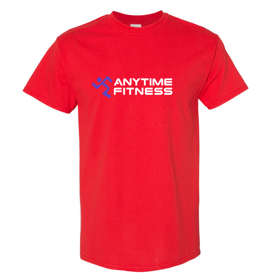 Men's Anytime Fitness Gym Cotton T-shirt